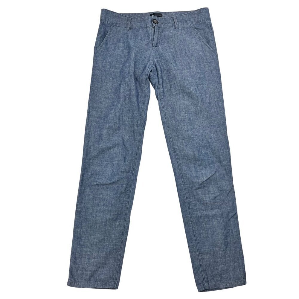 The Limited Women’s Lightweight Cropped Pants Blue Size 2 Low Rise
